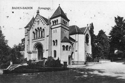 באדן-באדן, גרמניה, בית הכנסת לפני 1938